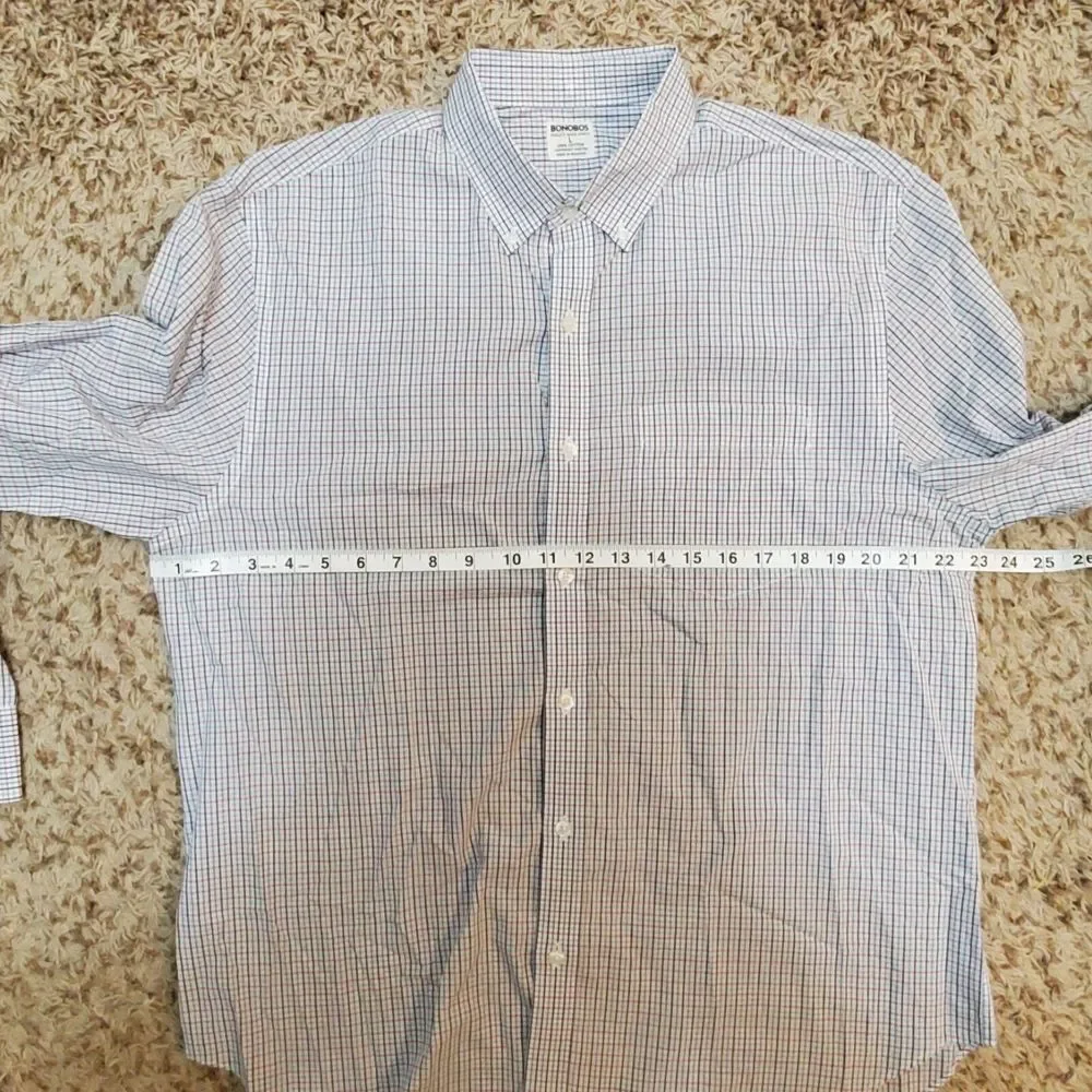 Bonobos Oxford‎ Long Sleeve Button Down Size L
